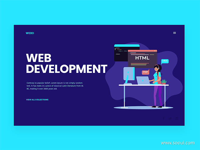 Web開發(fā)著陸頁UI設計作品網頁設計官網.