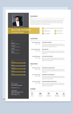 網(wǎng)頁設(shè)計師個人求職簡歷